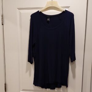 Women's Navy Blue Top